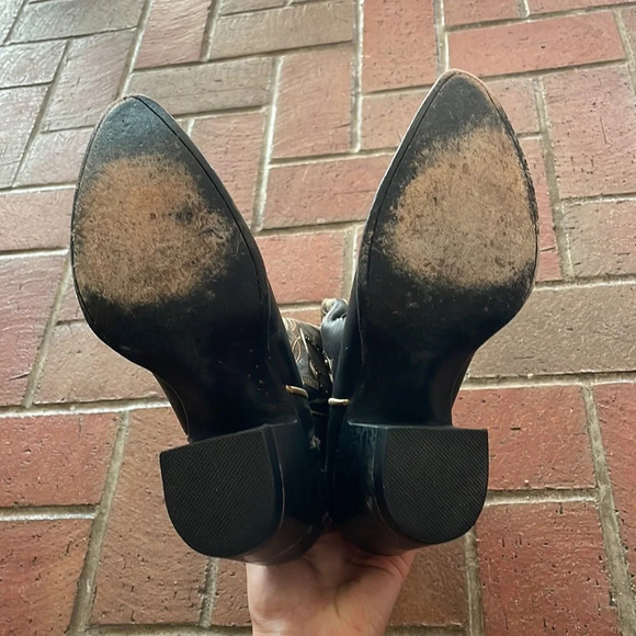 Idyllwind Go West Western black cowboy Boots‎ - Round Toe - Picture 6 of 12